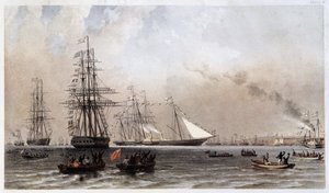 Englannin kuninkaallinen huvivene tekijältä Unknown artist