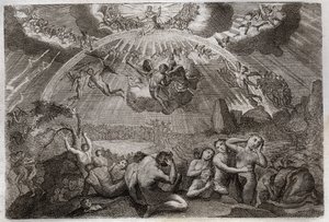Royaumont Bible, Uusi testamentti: Viimeinen tuomio. tekijältä Unknown artist