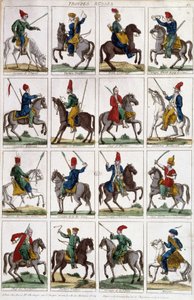Russian Arm Horsemen - kaiverrus tekijältä Unknown artist