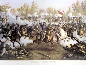 Secession War (1861 - 1865) tai Amerikan sisällissota: 19. lokakuuta tekijältä Unknown artist