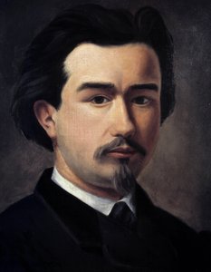 Clément Aderin (1841-1925), ranskalaisen insinöörin ja keksijän, "ilmailun isän" omakuva. tekijältä Unknown artist