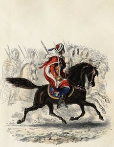 Spahit (Ranskan armeijan intialainen ratsuväkijoukko) koostuivat pääasiassa arabiratsumiehistä, jotka koulutettiin Algerin maakuntaan vuonna 1834, d