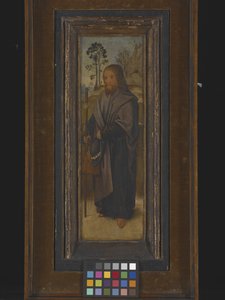 São Tiago (O Peregrino) (óleo sobre madeira) finlandês tekijältä Unknown artist