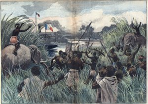 Tšadjärven haltuunotto (Afrikka) tekijältä Unknown artist