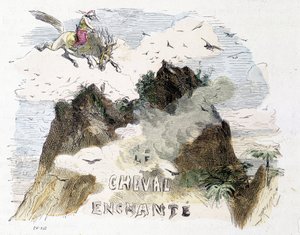 Tale: The Enchanted Horse - elokuvassa "Tuhat ja yksi yö", toim. Emile Guérin, kertonut Md Bondet, Paris, n.d. tekijältä Unknown artist
