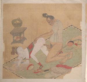 Tartar upseeri vaalean naisen kanssa tekijältä Unknown Artist