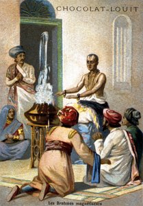 Brahman-magnetoijat. kromolitografia 1800-luvun lopulla. tekijältä Unknown artist