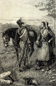 Stendhalin kartausialainen parma. 1800-luvun kaiverrus. tekijältä Unknown artist