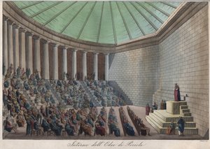 Ateenan Odeon tai Perikleksen odeon Ateenassa - kaiverrus universumin kaikkien kansojen tavoista ja perinteistä. Eli kaikkien kansojen hallituksen, lakien, miliisin, uskonnon historia kaukaisimmista ajoista nykypäivään "1 tekijältä Unknown artist