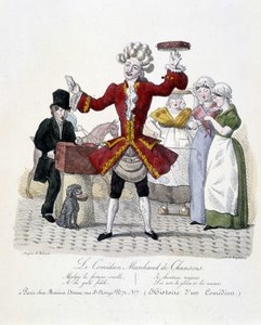 Laulukauppias koomikko, n. 1820 tekijältä Unknown artist