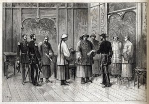 Tientsinin sopimus tai Li-Fournierin sopimus – Tientsinin sopimus – Li-Fournierin sopimus (Li Fournier) – 11. toukokuuta tekijältä Unknown artist