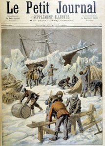 The Wellman Polar Expedition: Camp on the Ice, "" Petity Journal", 27.08.1894 tekijältä Unknown artist