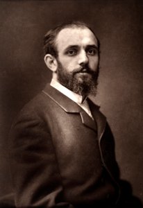 Taiteilija Norbert Goeneutte otettu vuoden 1881 Pariisin salongin yhteydessä tekijältä Unknown