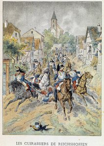 Reichshoffenin taistelulaivat (Froeschwiller Woerth, Froeschwiller-Woerth), 6. elokuuta tekijältä Unknown artist