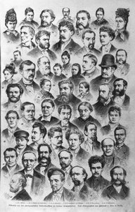 Erilaiset rikolliset Berliinin poliisiarkiston mukaan. 1882 tekijältä Unknown artist