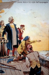 Uusi maailma ennen Kristoffer Kolumbuksen (1492) miehistöä. tekijältä Unknown artist