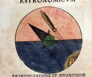 Komeettojen ilmiö - 1500-luvun tutkielmassa Astronomicon caesarum tekijältä Unknown artist