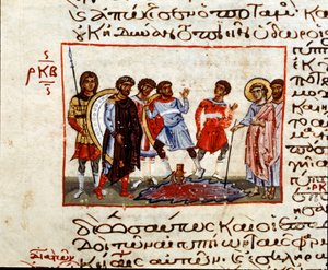 Egyptin haavat: Niilin vesi muuttui vereksi Miniatyyri "Codex de l
