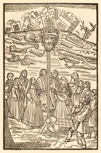 Tho Doubting Castle puretaan, ja jättiläinen epätoivo on menettänyt päänsä pyhiinvaeltajien edistymisestä tästä maailmasta, tulevaan, John Bunyan (1628-1688) Christiana ja Mercy play mu tekijältä Unknown