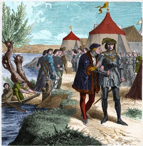 Conflansin sopimus 5.10.1465 Ranskan kuninkaan Ludvig XI:n ja Charles de Charolais