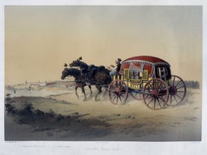 Turkkilainen vaunu - 1800-luku, jKr tekijältä Unknown artist