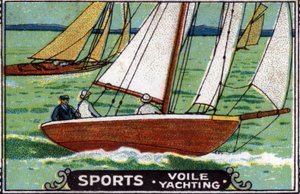 Vesiurheilu: purjehdus. tekijältä Unknown Artist