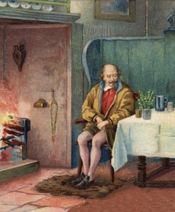 William Shakespeare (1564-1616), englantilainen näytelmäkirjailija. tekijältä Unknown artist