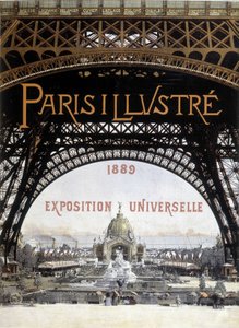 Maailmannäyttely Pariisissa vuonna 1889 "" Pariisin kuvitetussa "". tekijältä Unknown artist