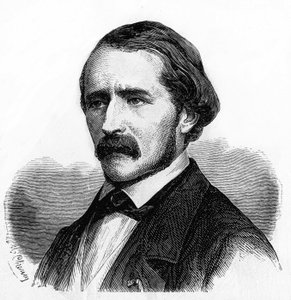 ranskalaisen filosofin Emile Saissetin muotokuva. 1814-1863. tekijältä Unknown artist