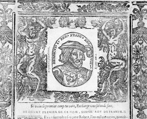 muotokuva Henri I:stä, Ranskan kuninkaalta 1031-1060. tekijältä Unknown artist