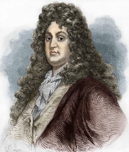 muotokuva Jean Racinesta (1639-1699), ranskalaisesta traagisesta runoilijasta. tekijältä Unknown artist