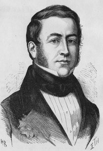 sisäministerin MONTALIVETin kreivin muotokuva vuonna 1832. tekijältä Unknown artist
