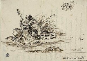 Recto: Kääntöpuoli: Santi Rinaldin sonetti.
