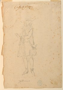 Piirustus, pukusuunnittelu: 1720, n. 1720. tekijältä Unknown artistUnknown artist