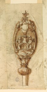 Piirros, Kulkuseitin vaakuna, 1600-1650 tekijältä Unknown artistUnknown artist