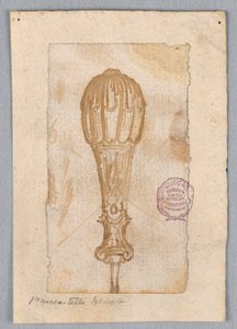 Piirustus, Design a Handle, 1700-1900-luku tekijältä Unknown artistUnknown artist