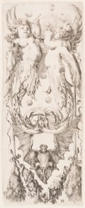 Vedos, Ornamentit tai groteskit (Groteskiornamentti), n. 1653. tekijältä Unknown artistUnknown artist