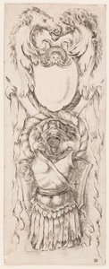 Vedos, Ornamentit tai groteskit (Groteskiornamentti), n. 1653. tekijältä Unknown artistUnknown artist