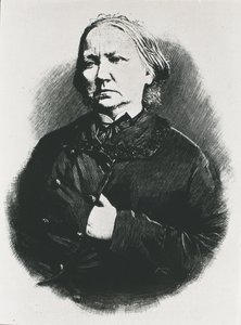 ARENAL, Concepcion (1820-1893). Espanjalainen kirjailija (kaiverrus) tekijältä Unknown artist
