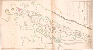 Topografinen luonnos New Yorkista tekijältä Unknown artist