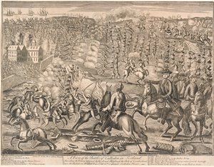 Näkymä Cullodenin taistelusta Skotlannissa?, 1746 tekijältä Unknown