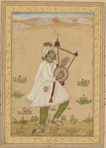 Un jugador de lira africà (recto)finlandès tekijältä Unknown artist