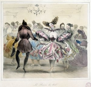 Pallo: pallon kuningatar - 1800-luku tekijältä Unknown artist