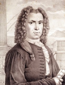 Benedetto Marcello (1686-1739) italialainen säveltäjä. tekijältä Unknown artist