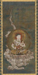 Buddhalainen jumaluus: Gokei Monju (Manjushri) tekijältä Unknown artist