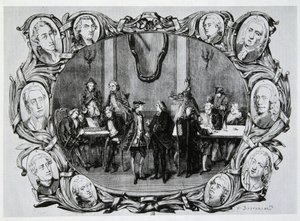 Café Procope Pariisissa 1700-luvulla Buffonin, Gilbertin, Diderot