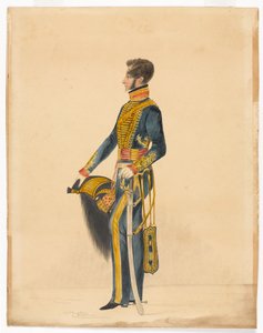 Kapteeni William Brett, Bombay Horse Artillery tekijältä Unknown artist