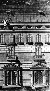Casanovan pakeneminen Venetsian vankiloista - "" Historiasta pakooni Venetsian tasavallan vankiloista", Leipzig tekijältä Unknown artist