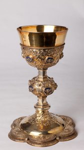 Chalice soitti (Cotrel). Kultaseppätyö, n. 1604 tekijältä Unknown artist