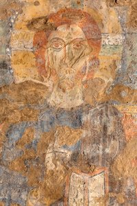 Kristus siunaa jalkojensa juuressa Magdaleena, yksityiskohta tekijältä Unknown artist